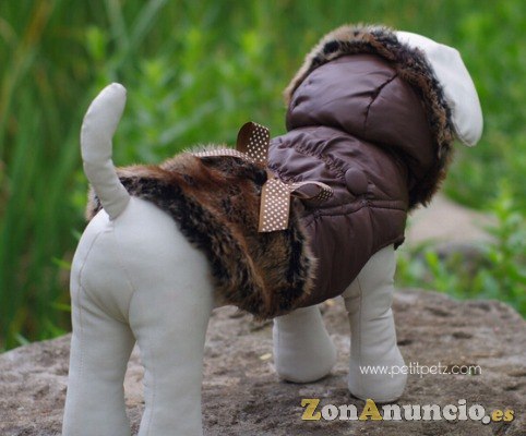 Abrigo impermeable para perros pequeños toy miniatura